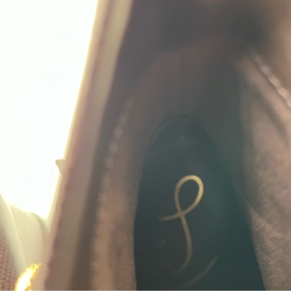 Sam Edelman Weslie Point Toe Wedge Embellished Buckle Ankle Boots Women's Size 9 - Picture 8 of 10